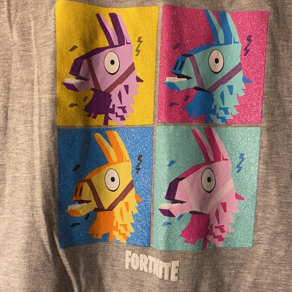 FORTNITE Gray T-shirt - Picture 2 of 4